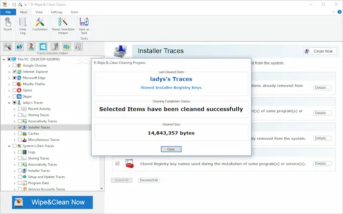 R-Wipe & Clean 20.0 Build 2532 + Portable [Latest] Free Download