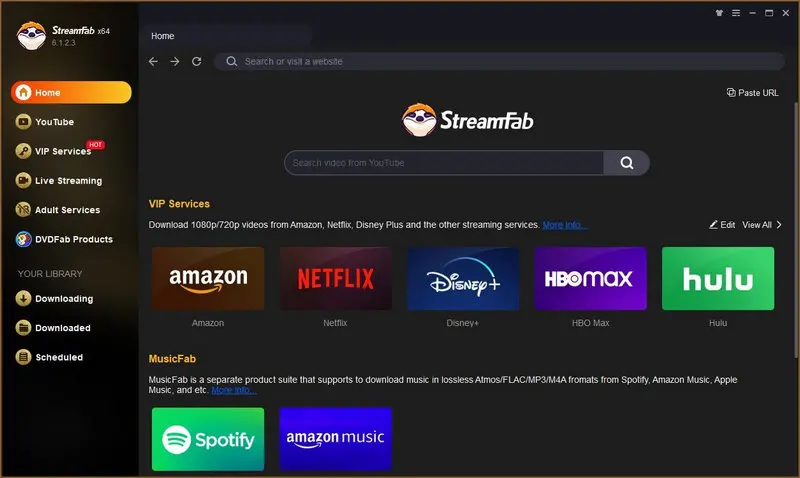 StreamFab 6.2.0.1 Multilingual + Portable free for pc