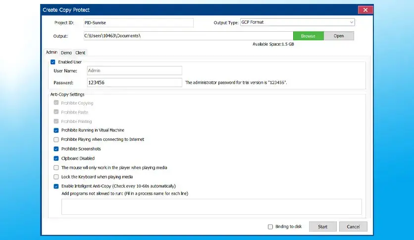 Gilisoft Copy Protect Latest Version for pc