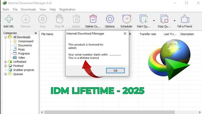 Internet Download Manager (IDM) 6.42 Build Free Download