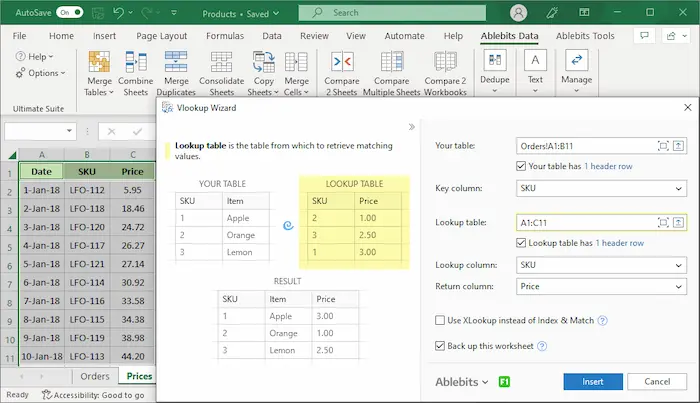 Ablebits Ultimate Suite for Excel Business Free Download