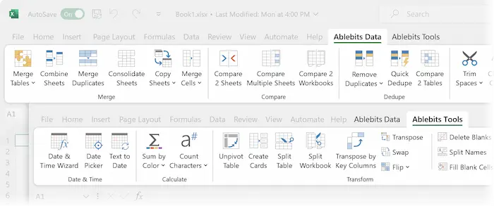 Ablebits Ultimate Suite for Excel Business Free Download