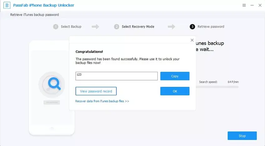 PassFab iPhone Backup Unlocker Latest Version