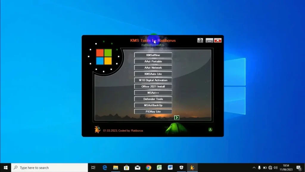 Ratiborus KMS Tools Lite 24.10.2025 Free Download