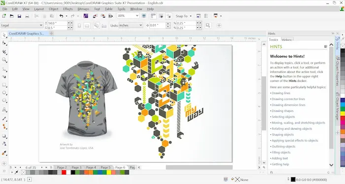 CorelDRAW Graphics Suite X7 Free Download