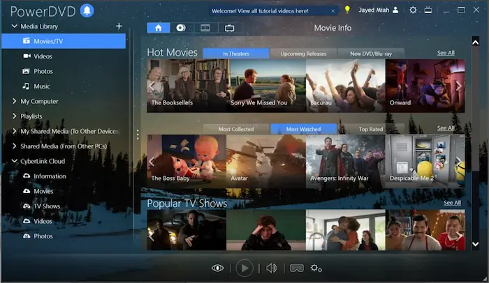 CyberLink PowerDVD Ultra 24 free download for pc