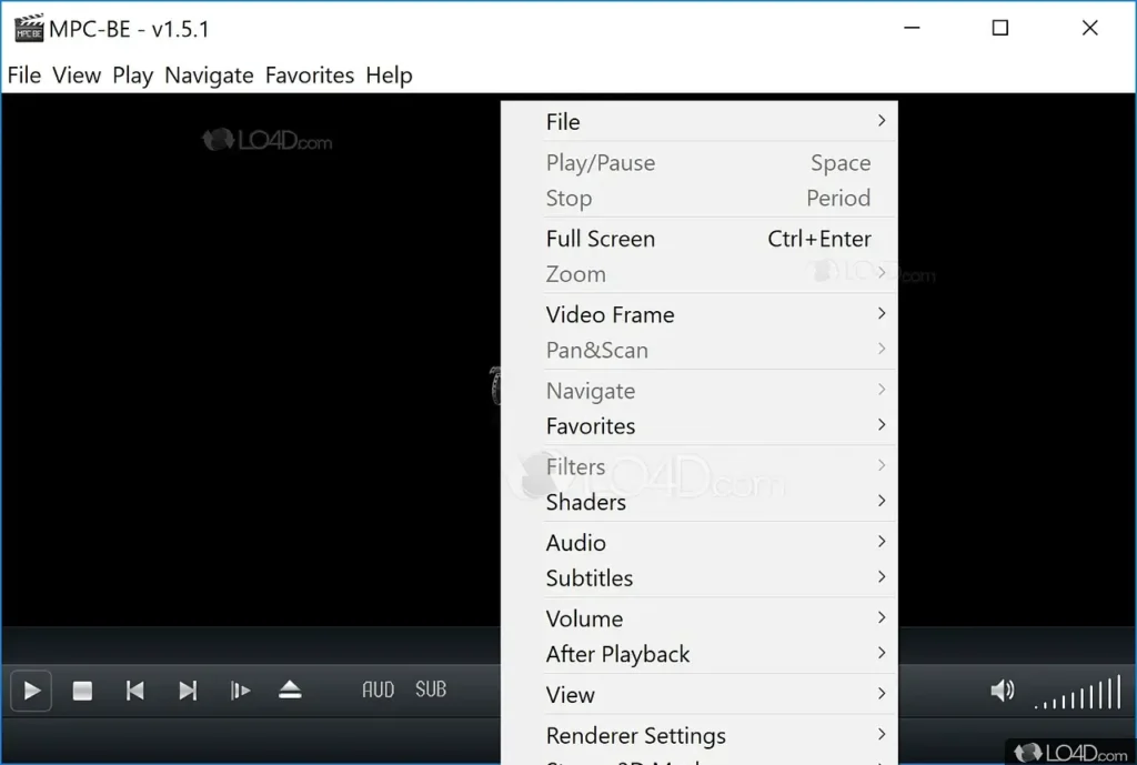 Media Player Classic Black Edition Latest Version free for pc