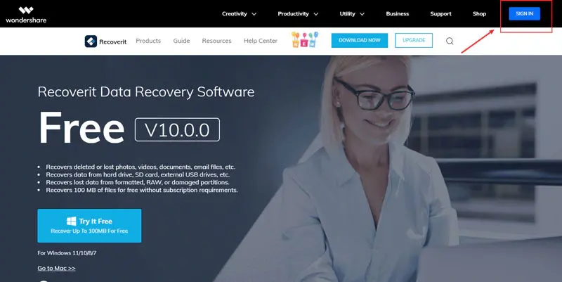 Wondershare Recoverit Full Free Download