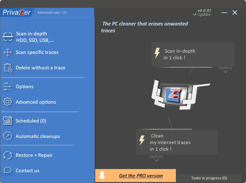 PrivaZer Pro latest free download